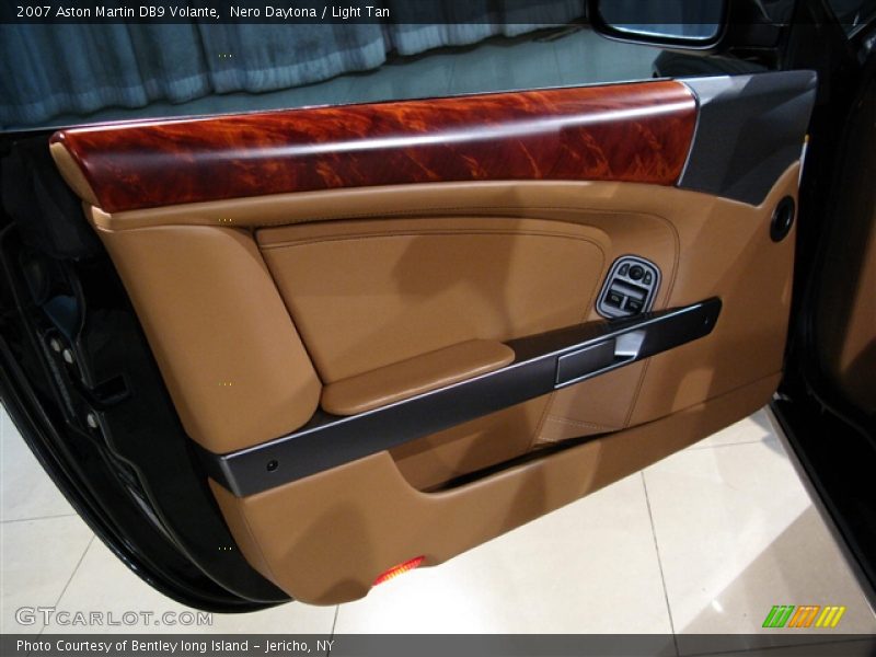 Nero Daytona / Light Tan 2007 Aston Martin DB9 Volante