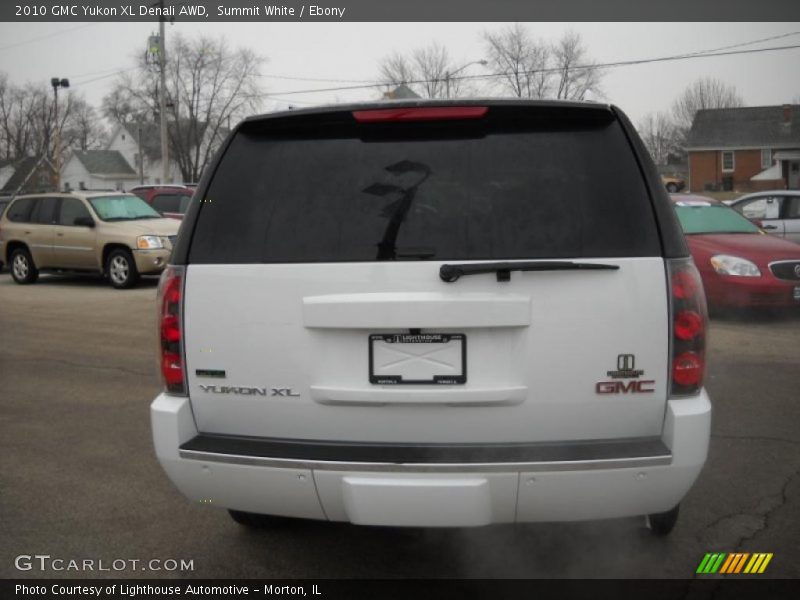 Summit White / Ebony 2010 GMC Yukon XL Denali AWD