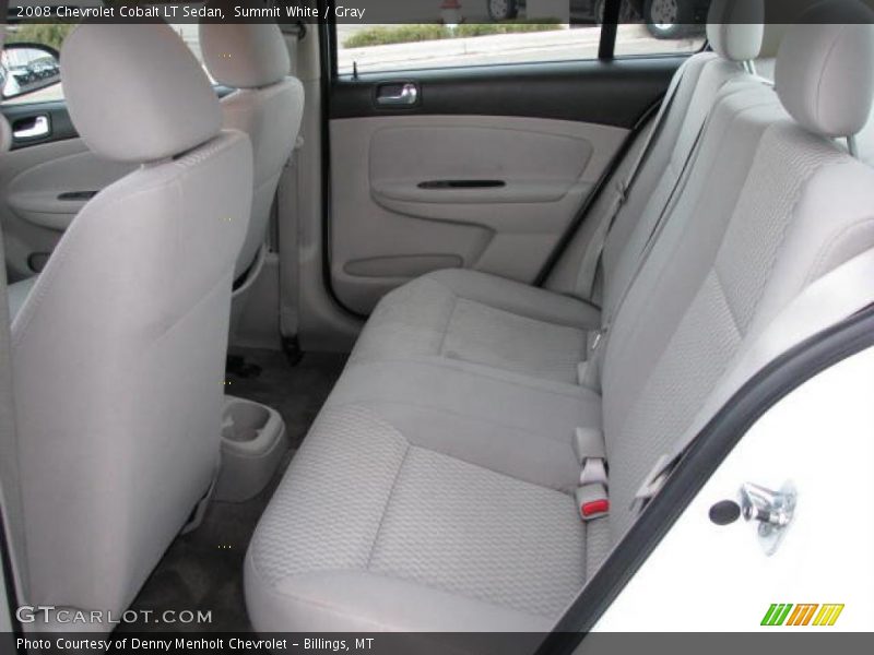 Summit White / Gray 2008 Chevrolet Cobalt LT Sedan