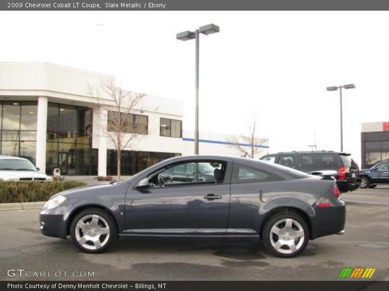 Slate Metallic / Ebony 2009 Chevrolet Cobalt LT Coupe