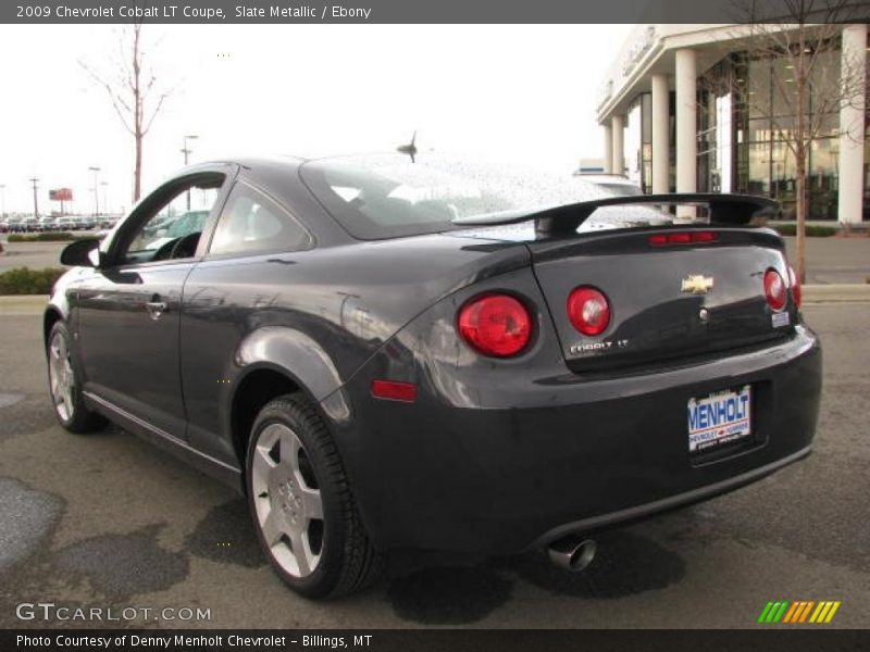 Slate Metallic / Ebony 2009 Chevrolet Cobalt LT Coupe