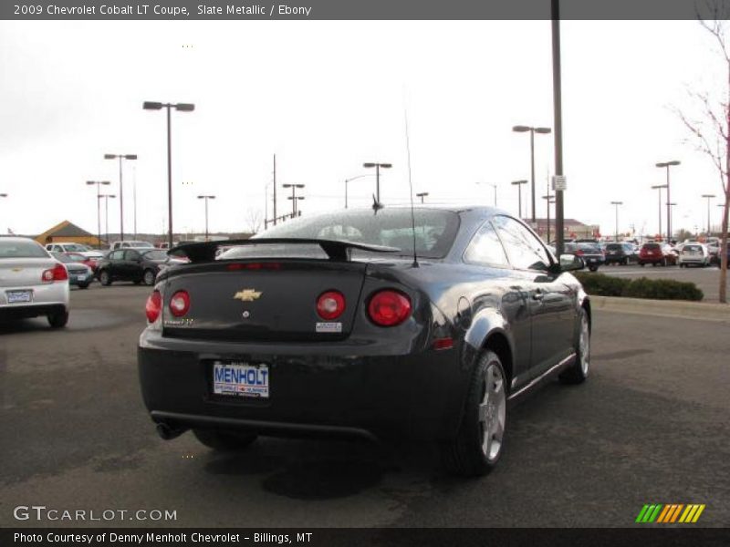 Slate Metallic / Ebony 2009 Chevrolet Cobalt LT Coupe