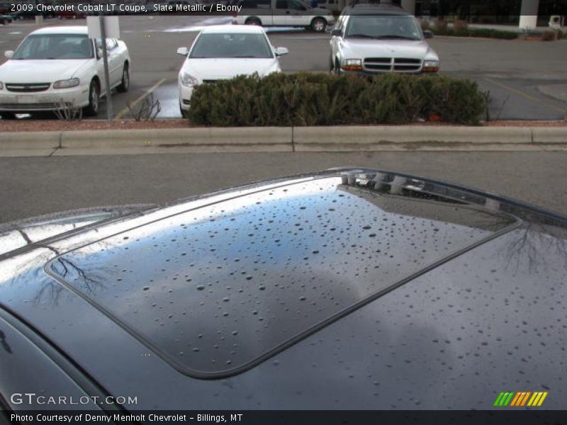 Slate Metallic / Ebony 2009 Chevrolet Cobalt LT Coupe