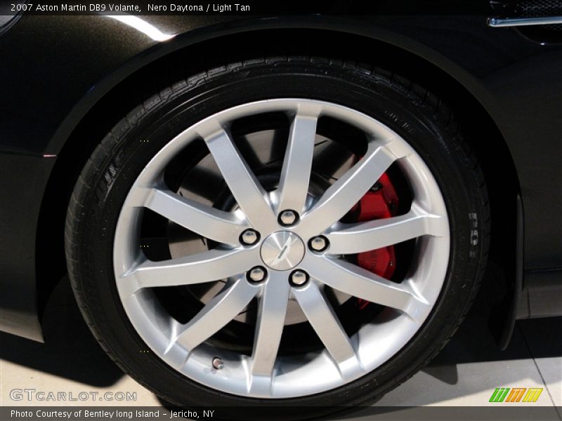 Nero Daytona / Light Tan 2007 Aston Martin DB9 Volante