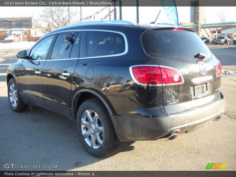 Carbon Black Metallic / Ebony/Ebony 2010 Buick Enclave CXL