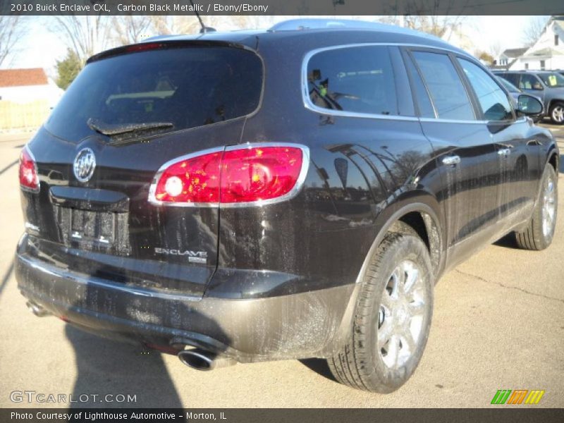 Carbon Black Metallic / Ebony/Ebony 2010 Buick Enclave CXL