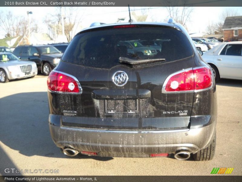 Carbon Black Metallic / Ebony/Ebony 2010 Buick Enclave CXL