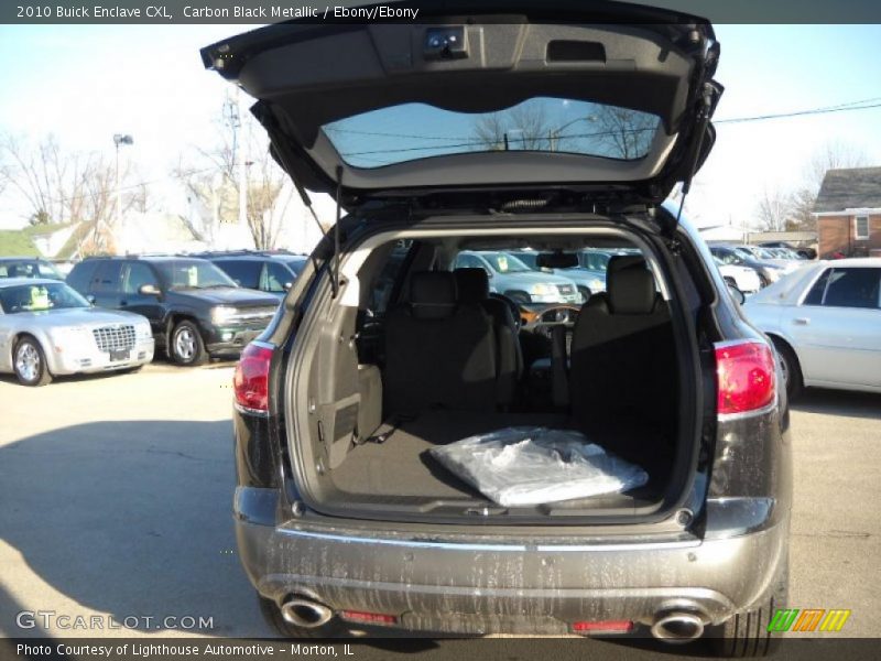 Carbon Black Metallic / Ebony/Ebony 2010 Buick Enclave CXL