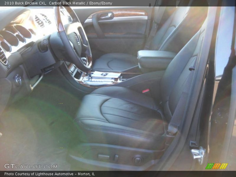 Carbon Black Metallic / Ebony/Ebony 2010 Buick Enclave CXL