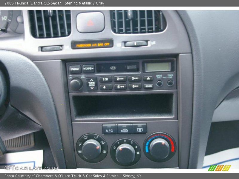 Sterling Metallic / Gray 2005 Hyundai Elantra GLS Sedan