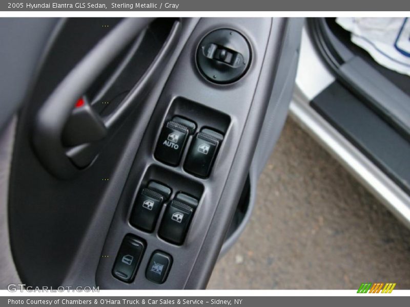 Sterling Metallic / Gray 2005 Hyundai Elantra GLS Sedan