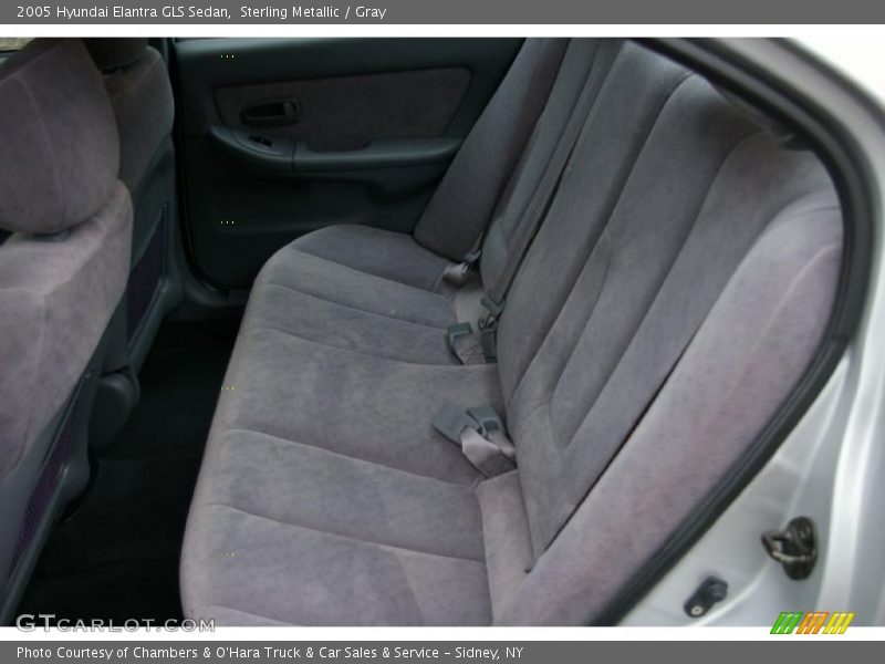 Sterling Metallic / Gray 2005 Hyundai Elantra GLS Sedan