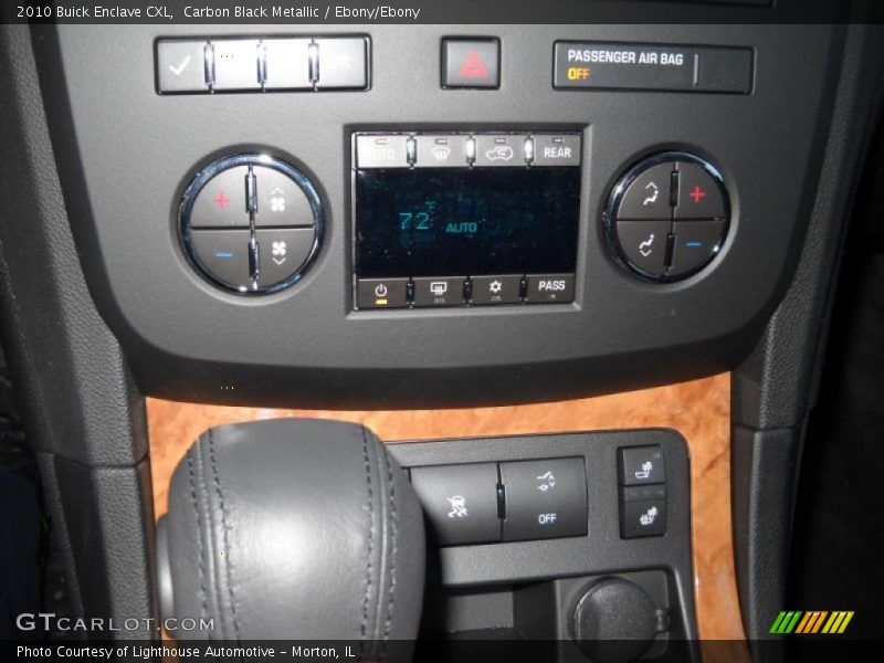 Carbon Black Metallic / Ebony/Ebony 2010 Buick Enclave CXL