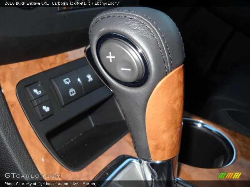 Carbon Black Metallic / Ebony/Ebony 2010 Buick Enclave CXL