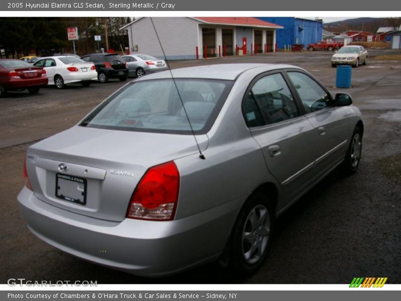 Sterling Metallic / Gray 2005 Hyundai Elantra GLS Sedan