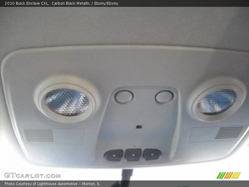 Carbon Black Metallic / Ebony/Ebony 2010 Buick Enclave CXL