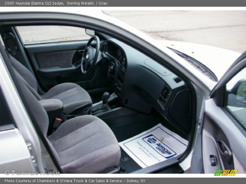 Sterling Metallic / Gray 2005 Hyundai Elantra GLS Sedan