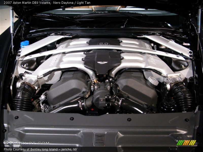 Nero Daytona / Light Tan 2007 Aston Martin DB9 Volante