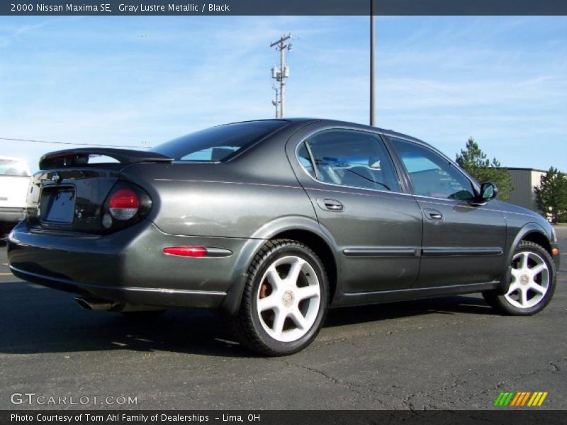 Gray Lustre Metallic / Black 2000 Nissan Maxima SE