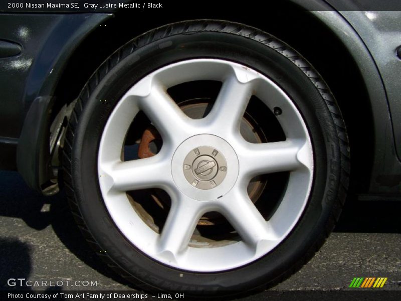 Gray Lustre Metallic / Black 2000 Nissan Maxima SE