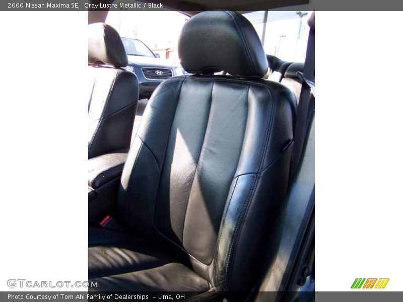 Gray Lustre Metallic / Black 2000 Nissan Maxima SE