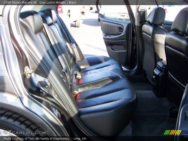 Gray Lustre Metallic / Black 2000 Nissan Maxima SE