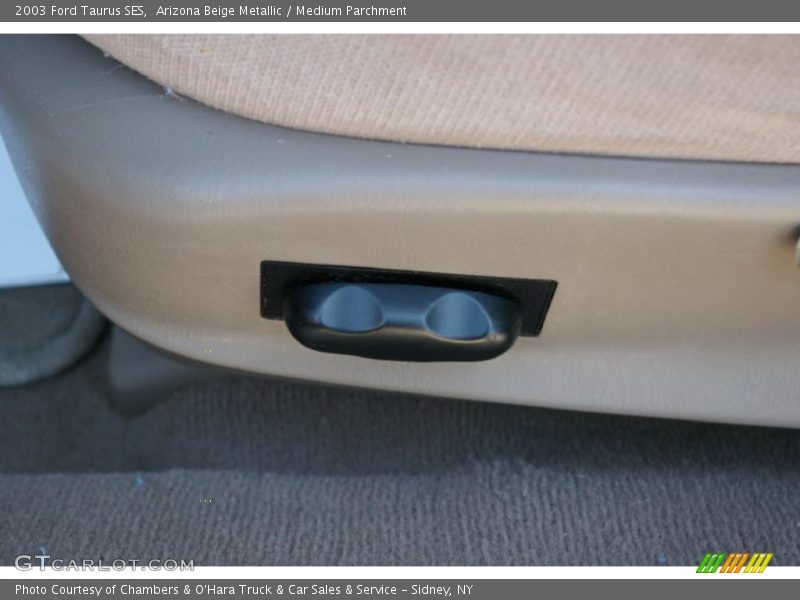 Arizona Beige Metallic / Medium Parchment 2003 Ford Taurus SES