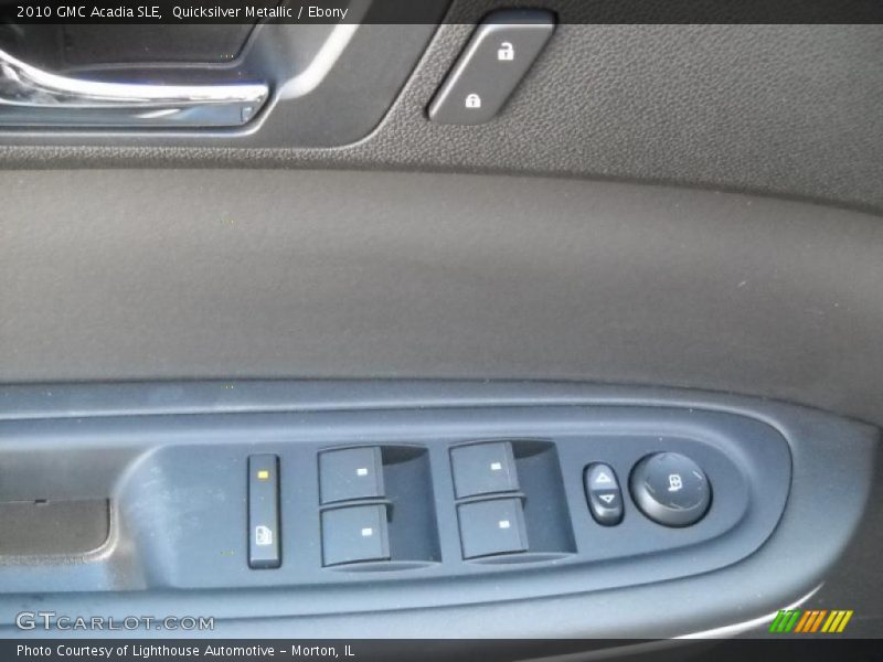Quicksilver Metallic / Ebony 2010 GMC Acadia SLE