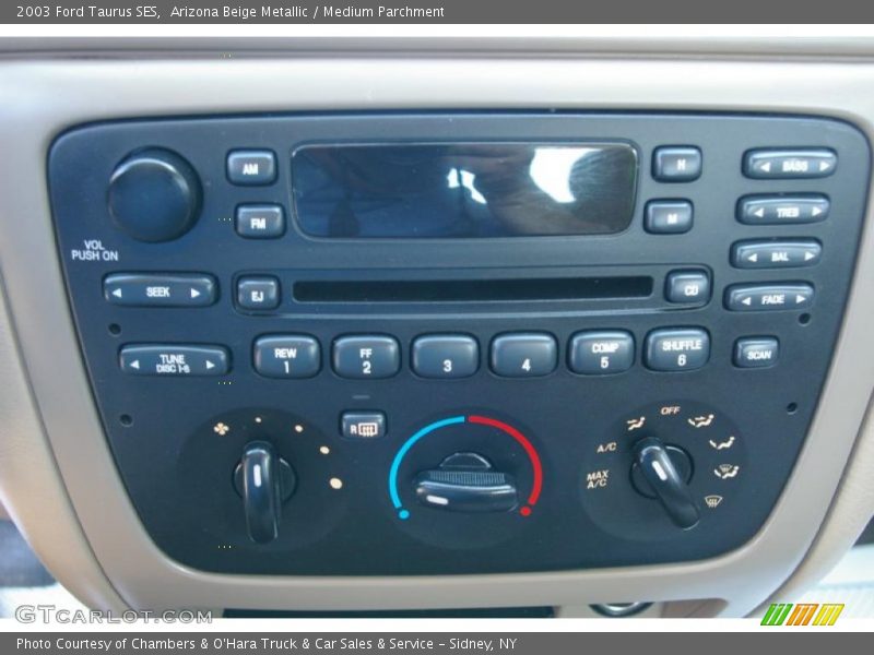 Arizona Beige Metallic / Medium Parchment 2003 Ford Taurus SES