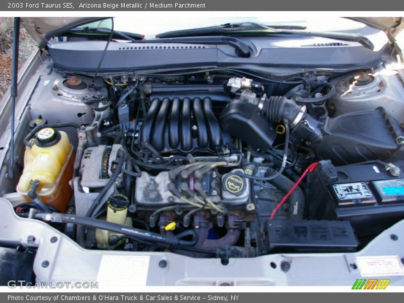 Arizona Beige Metallic / Medium Parchment 2003 Ford Taurus SES