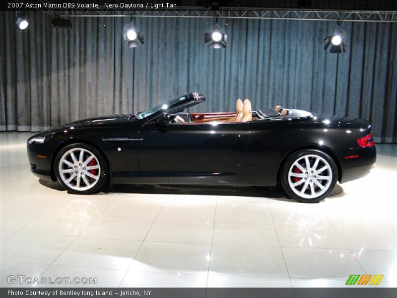 Nero Daytona / Light Tan 2007 Aston Martin DB9 Volante