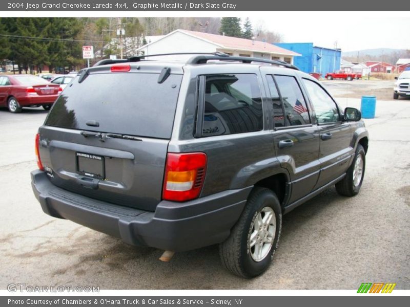 Graphite Metallic / Dark Slate Gray 2004 Jeep Grand Cherokee Laredo 4x4
