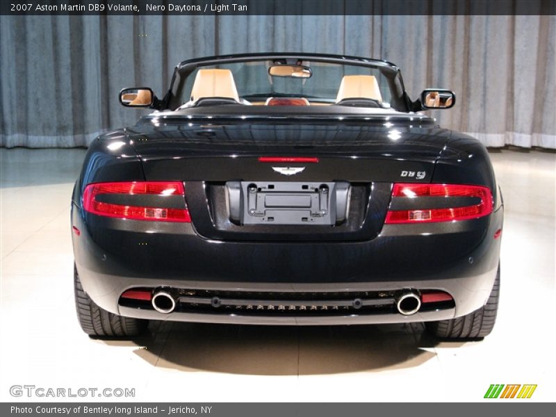 Nero Daytona / Light Tan 2007 Aston Martin DB9 Volante