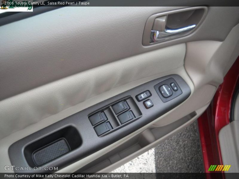 Salsa Red Pearl / Taupe 2006 Toyota Camry LE
