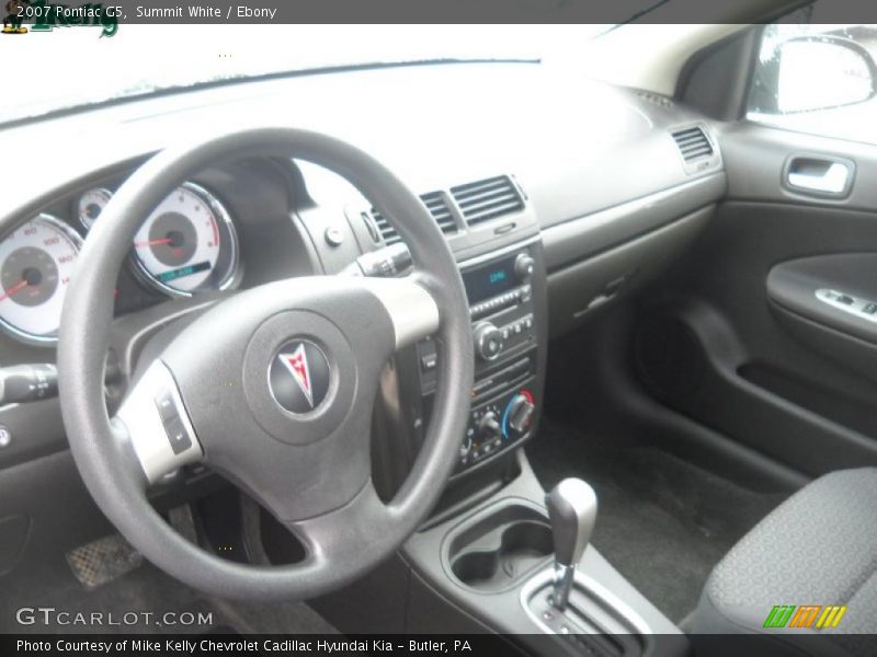 Summit White / Ebony 2007 Pontiac G5