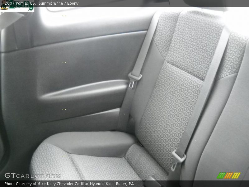 Summit White / Ebony 2007 Pontiac G5