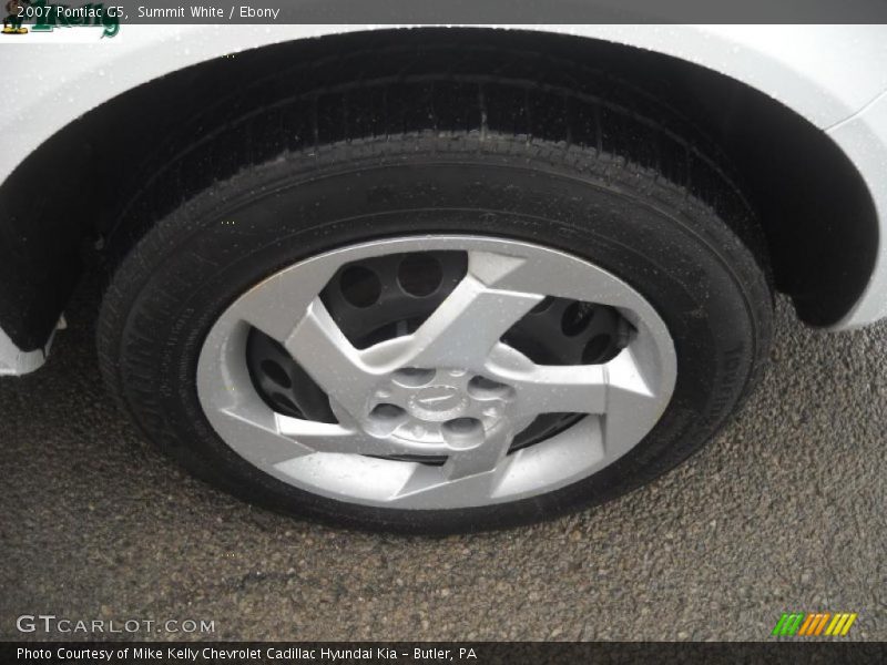 Summit White / Ebony 2007 Pontiac G5