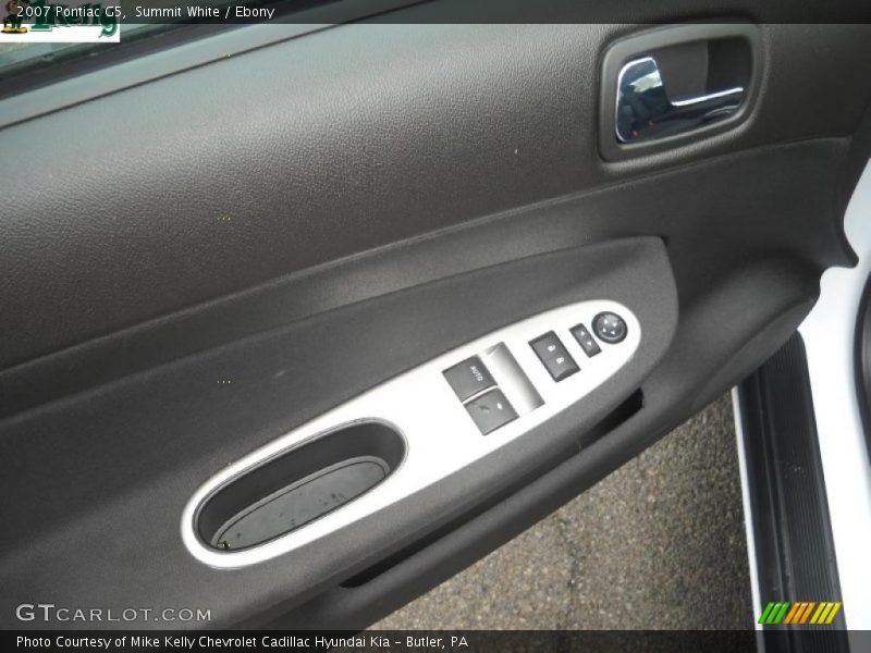 Summit White / Ebony 2007 Pontiac G5