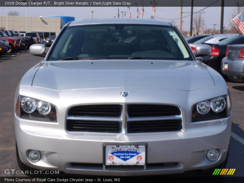 Bright Silver Metallic / Dark/Light Slate Gray 2008 Dodge Charger R/T