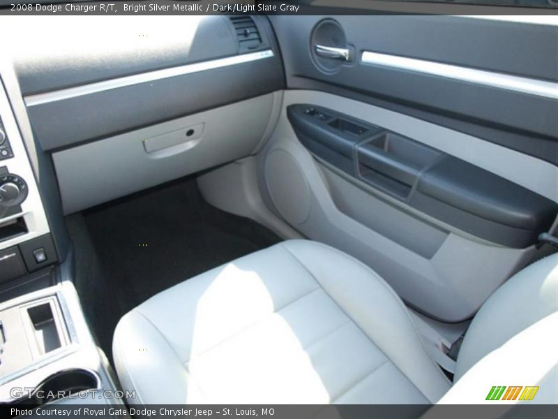 Bright Silver Metallic / Dark/Light Slate Gray 2008 Dodge Charger R/T