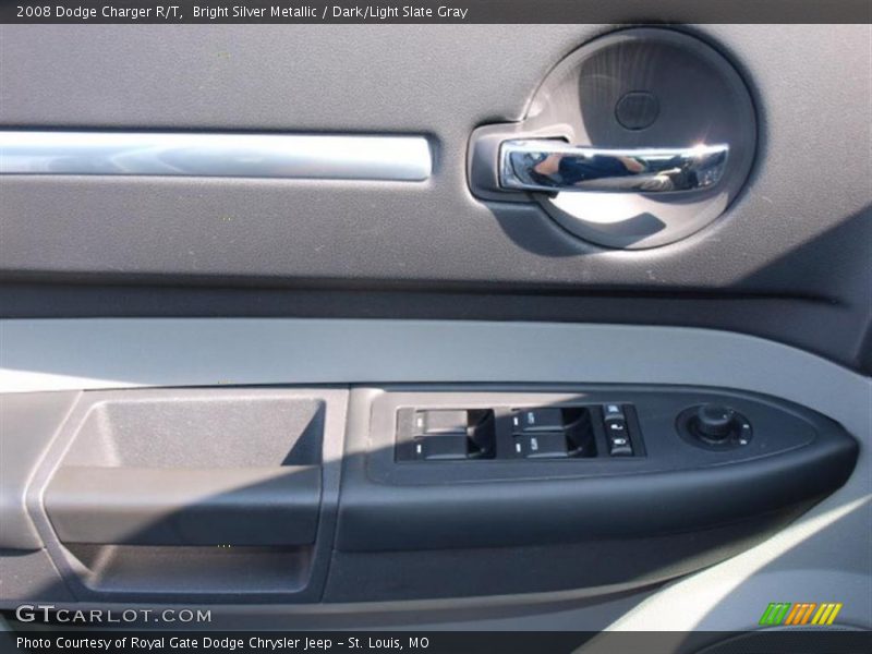 Bright Silver Metallic / Dark/Light Slate Gray 2008 Dodge Charger R/T