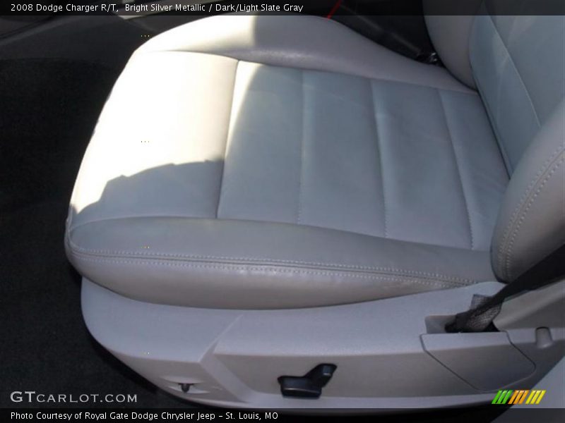 Bright Silver Metallic / Dark/Light Slate Gray 2008 Dodge Charger R/T
