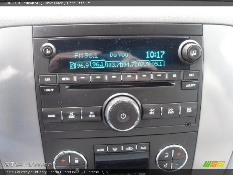 Onyx Black / Light Titanium 2008 GMC Yukon SLT
