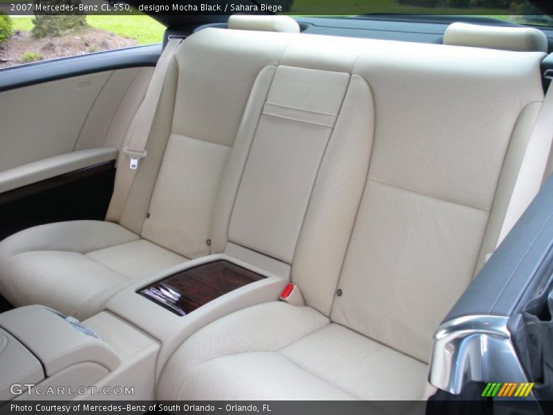 designo Mocha Black / Sahara Biege 2007 Mercedes-Benz CL 550