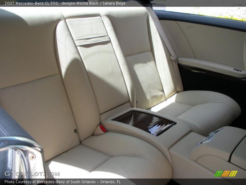 designo Mocha Black / Sahara Biege 2007 Mercedes-Benz CL 550
