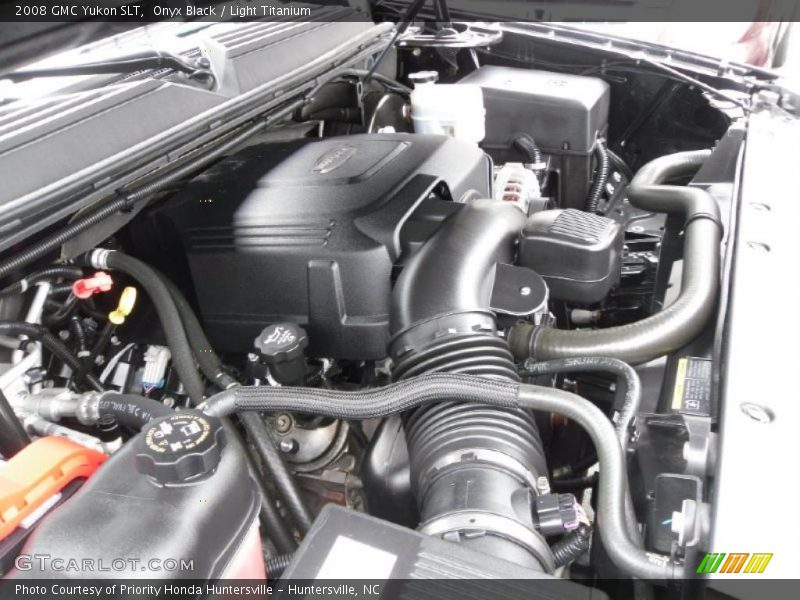 Onyx Black / Light Titanium 2008 GMC Yukon SLT