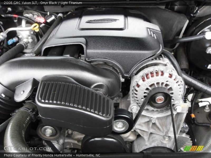 Onyx Black / Light Titanium 2008 GMC Yukon SLT