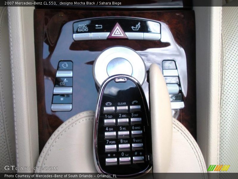 designo Mocha Black / Sahara Biege 2007 Mercedes-Benz CL 550