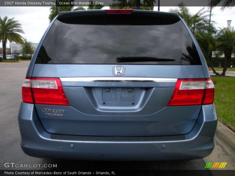 Ocean Mist Metallic / Gray 2007 Honda Odyssey Touring