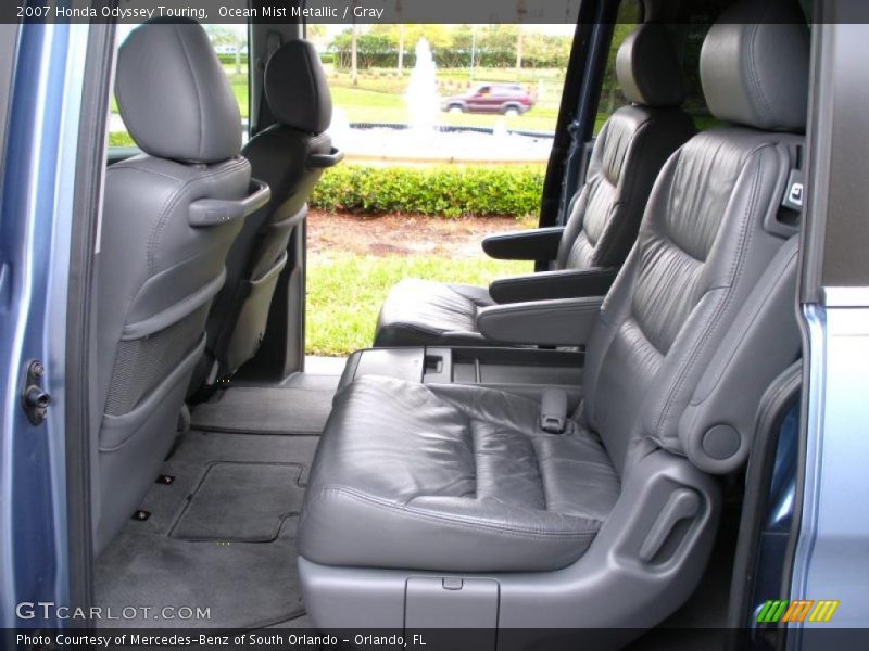 Ocean Mist Metallic / Gray 2007 Honda Odyssey Touring